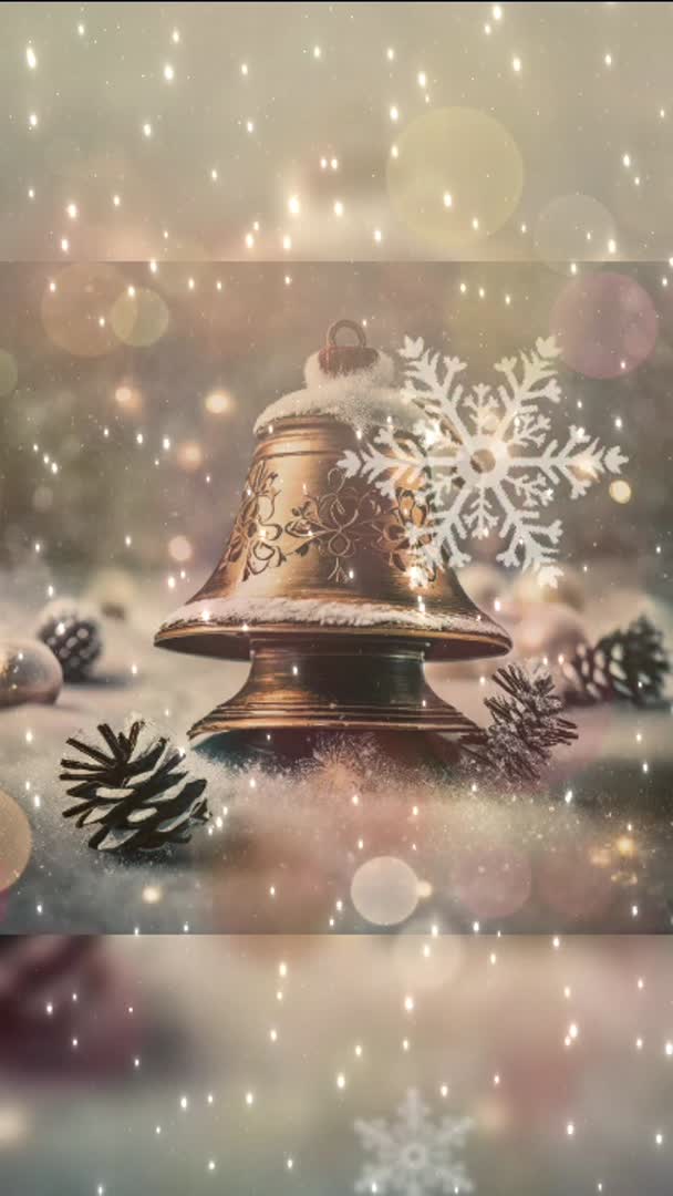 Hear the Christmas bells, echoing the spirit of the season with their enchanting melody. &#xd83d&#xdd14&#xd83c&#xdf84&#xd83c&#xdfb6 