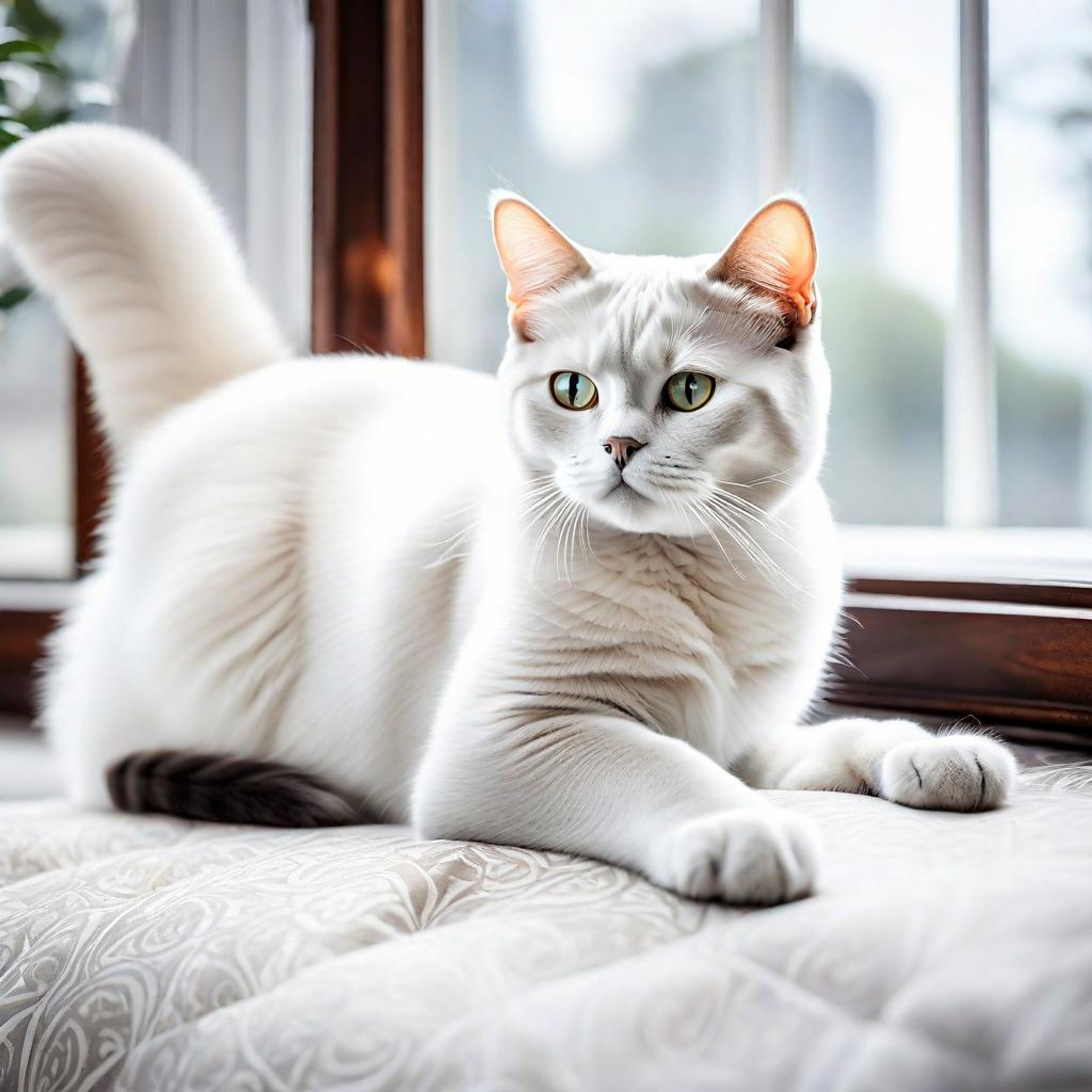 Serene White British Shorthair Rare Beauty LimeWire