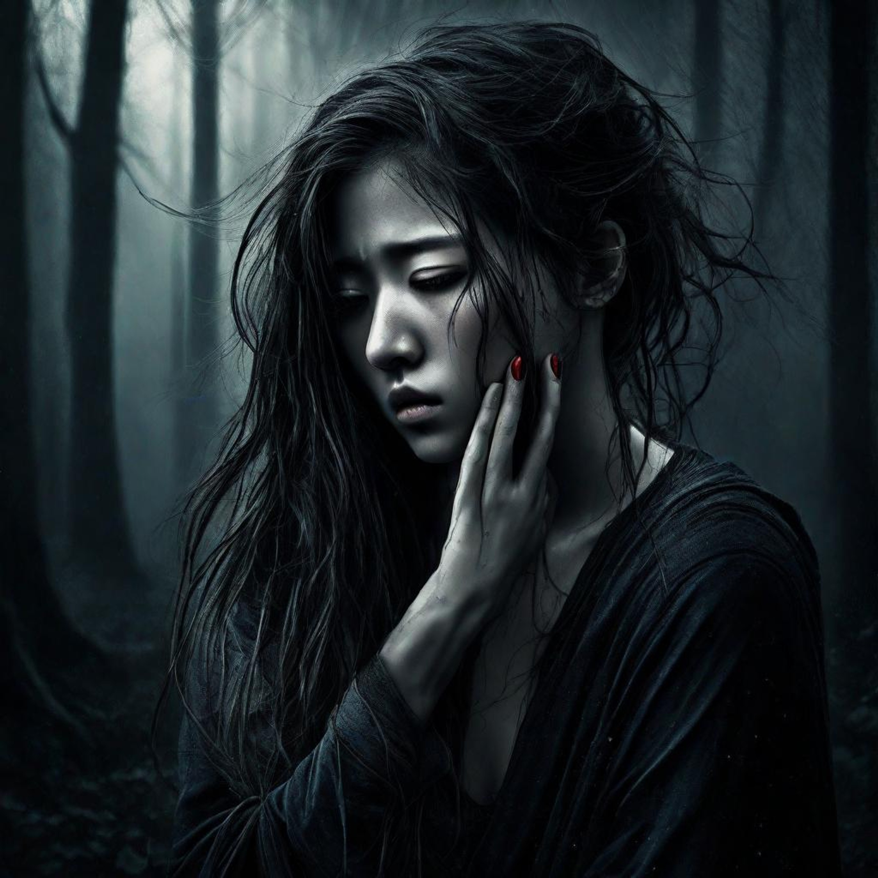 "Ethereal Love's Pain A HeartWrenching Image" LimeWire