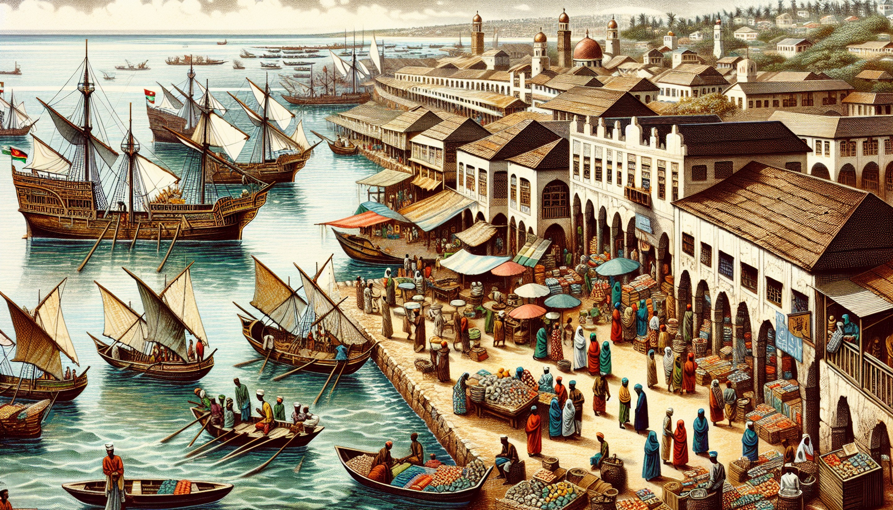 Vibrant Mombasa Swahili Coast Trade Hub in Ancient Times LimeWire