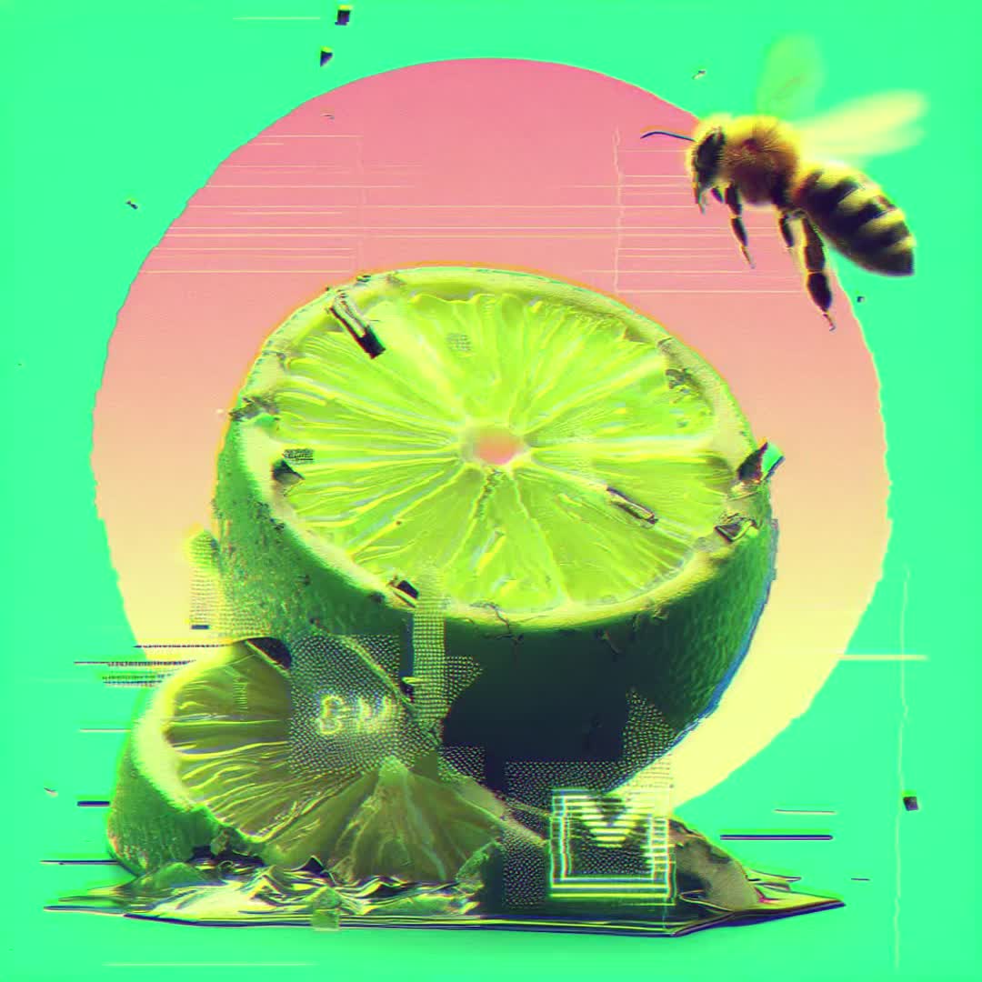 blink-of-a-glitched-lime-three-second-animated-effect-best-free-ai